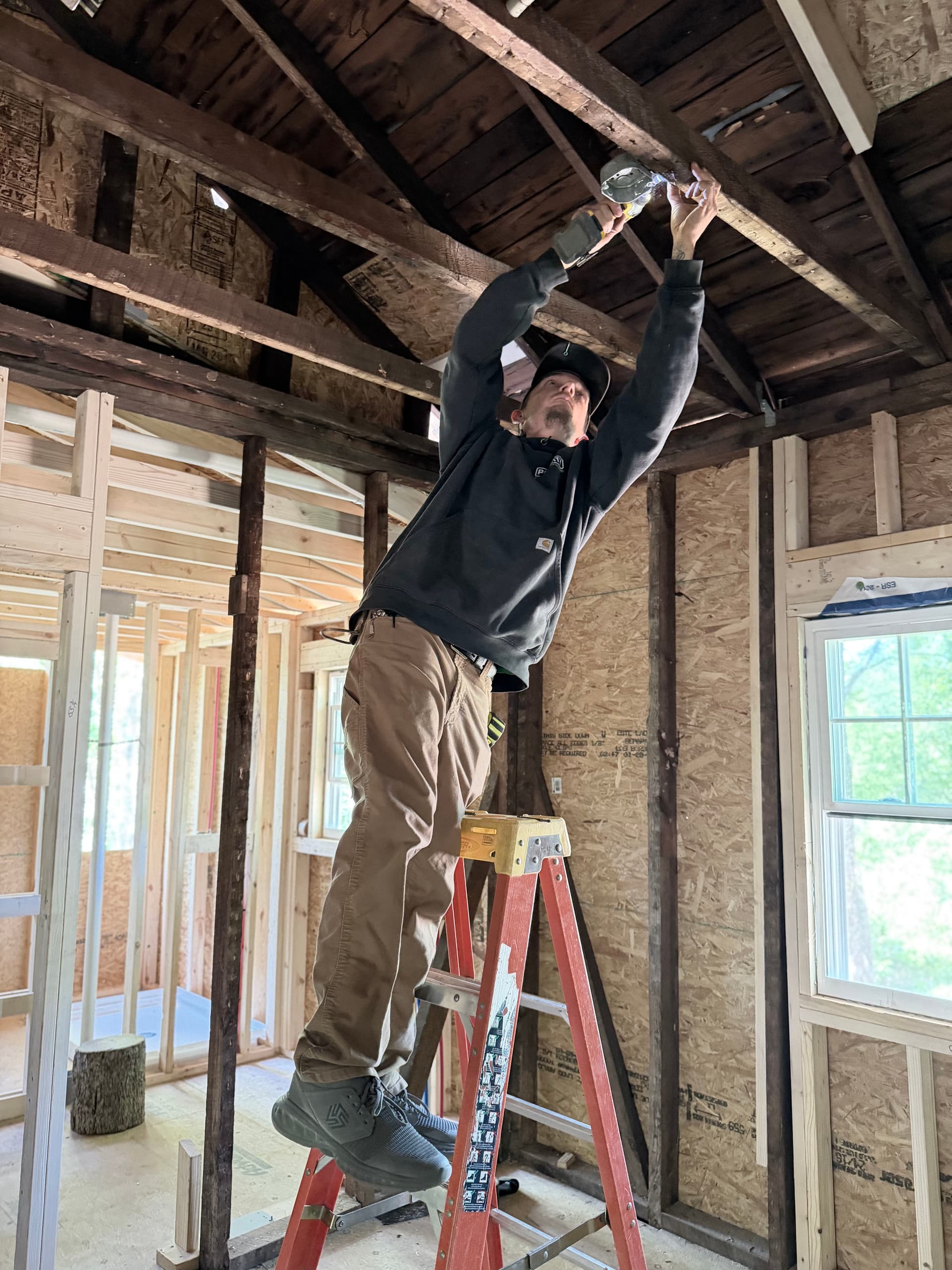 Gallery photos for Inside a Home Remodel Rough-In Electrical Walkthrough: Image #2