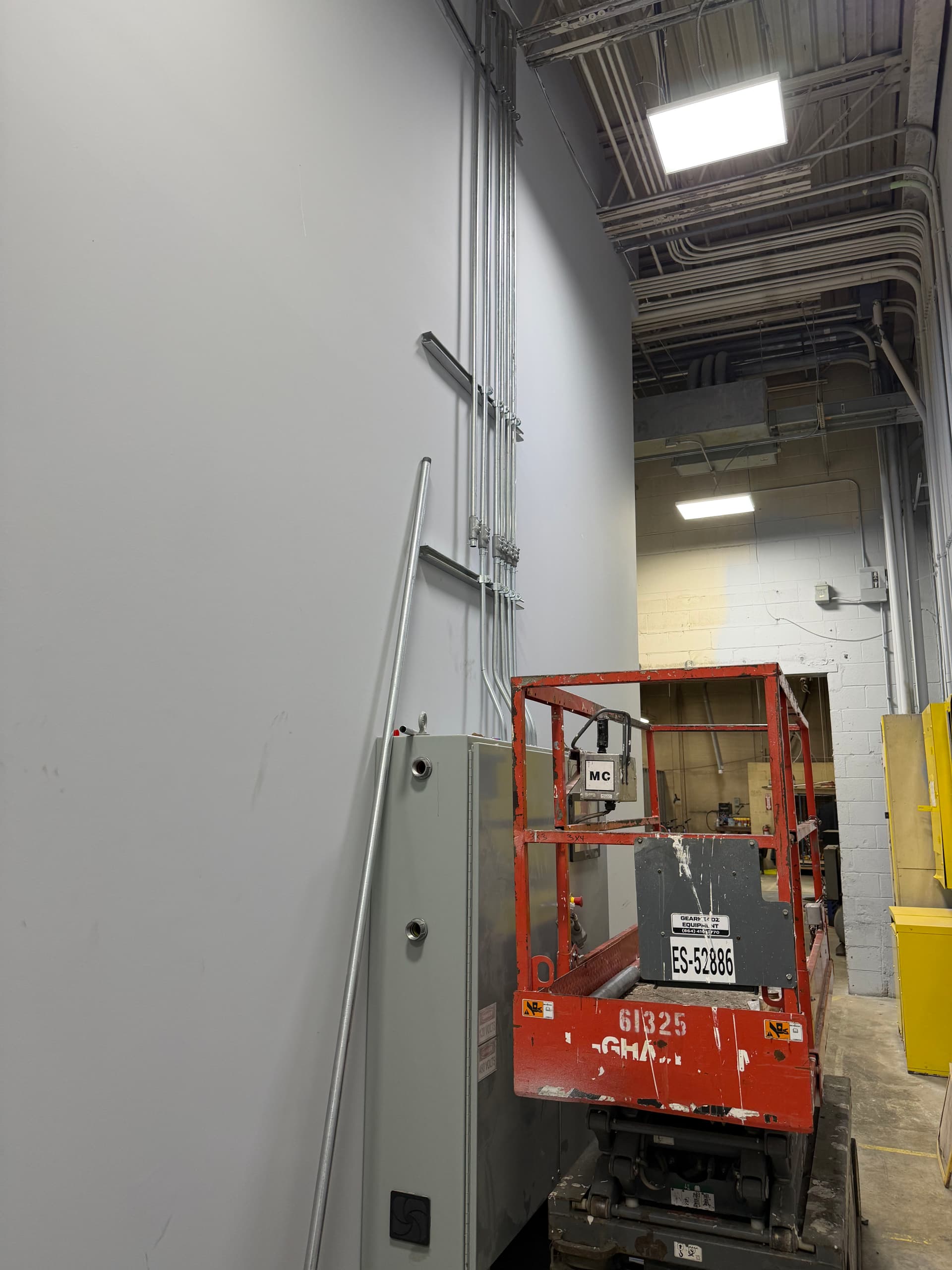 Industrial Electrical Work in Progress in Gastonia image