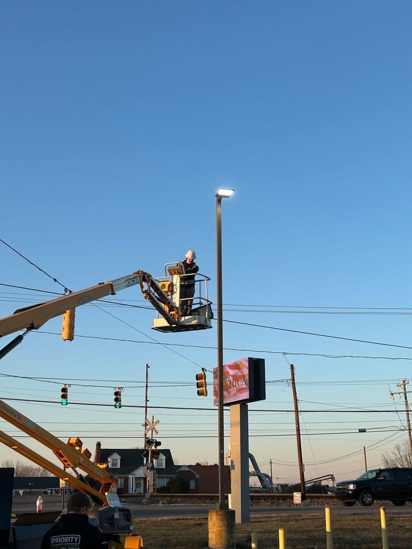 Gallery photos for Seamless Generator Installation and Vintage Lighting Magic: Image #3