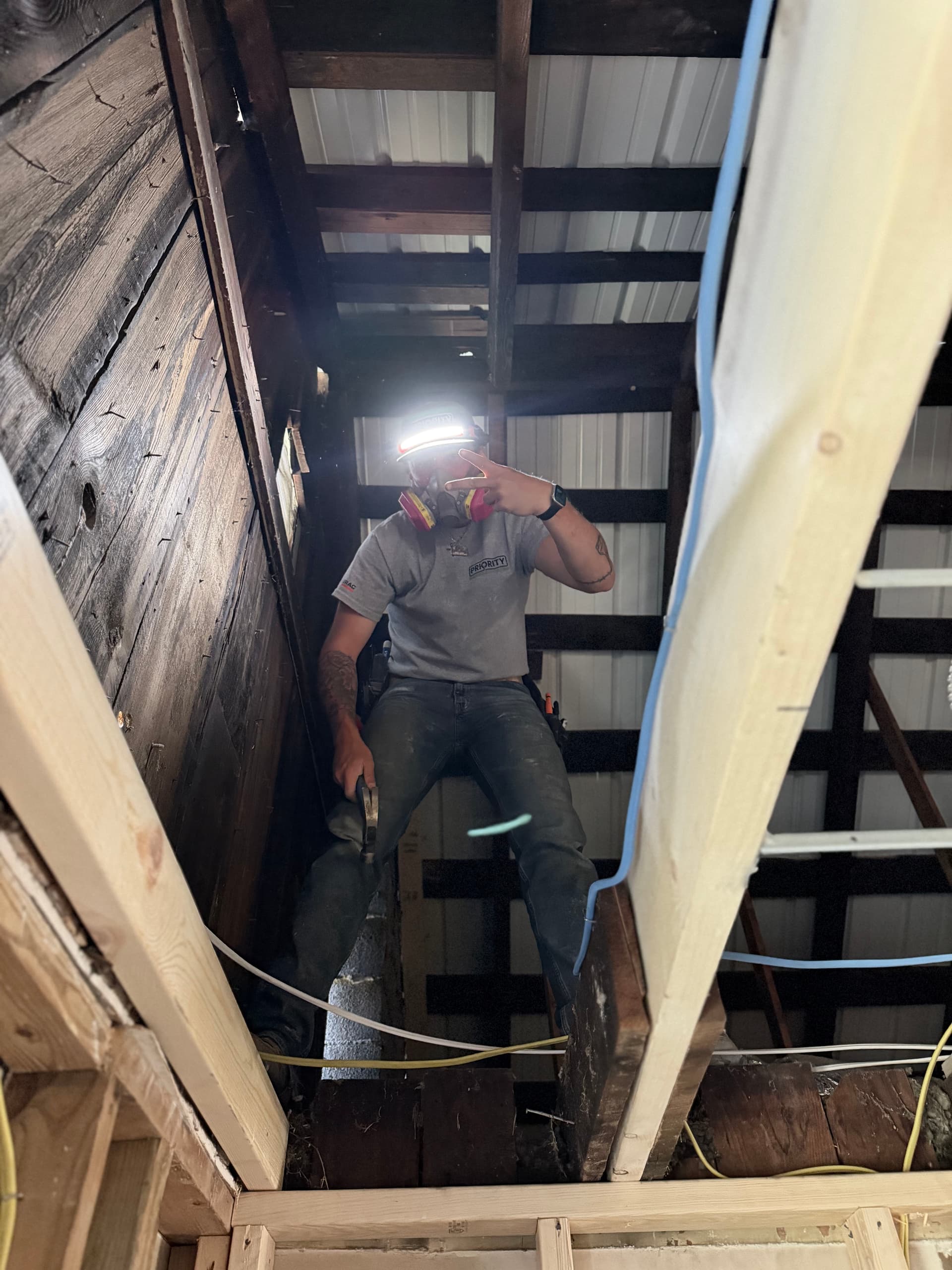 Gallery photos for Inside a Home Remodel Rough-In Electrical Walkthrough: Image #1