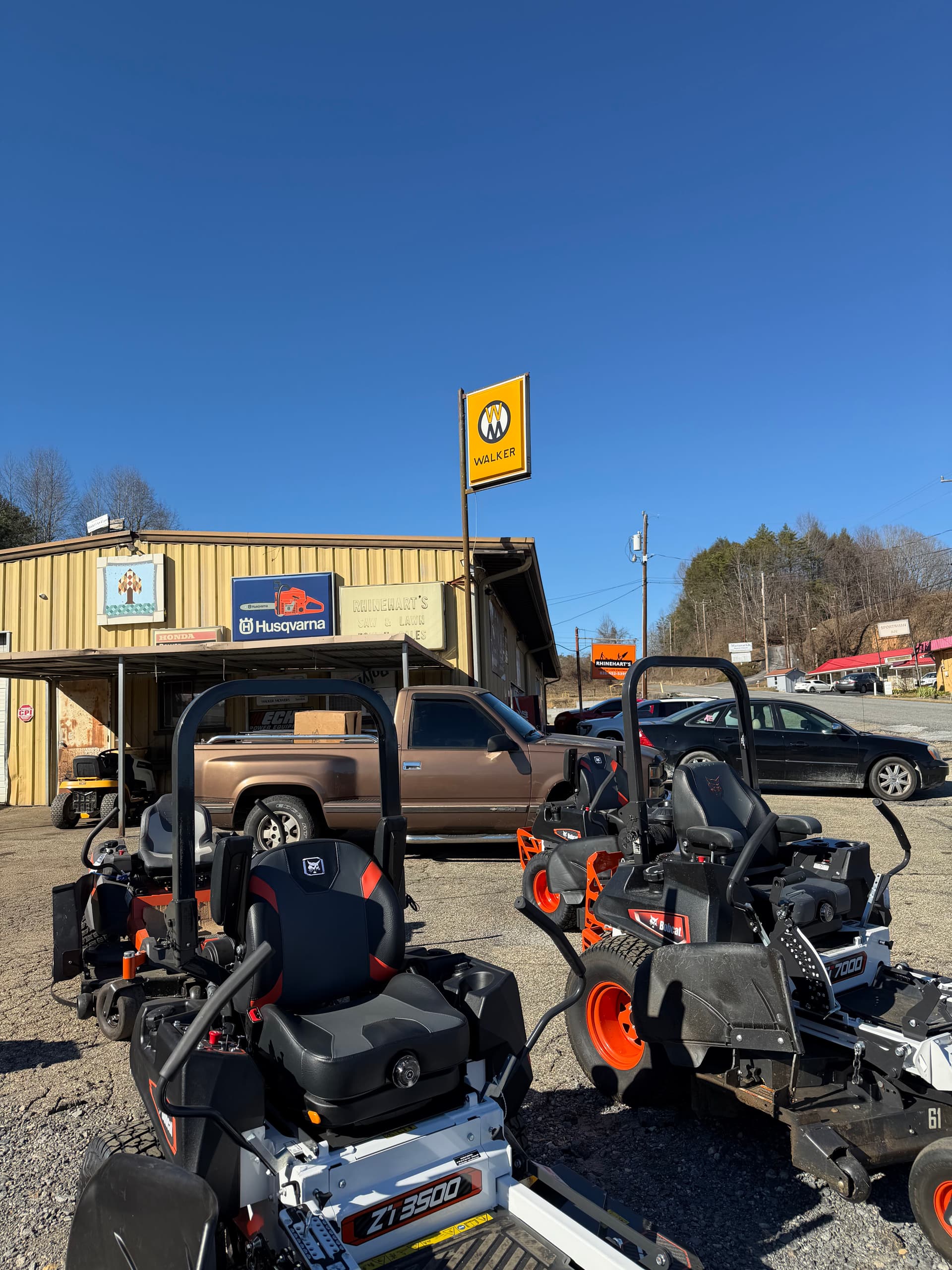 Lighting Upgrade at Rhineharts Saw and Lawn in Marion NC