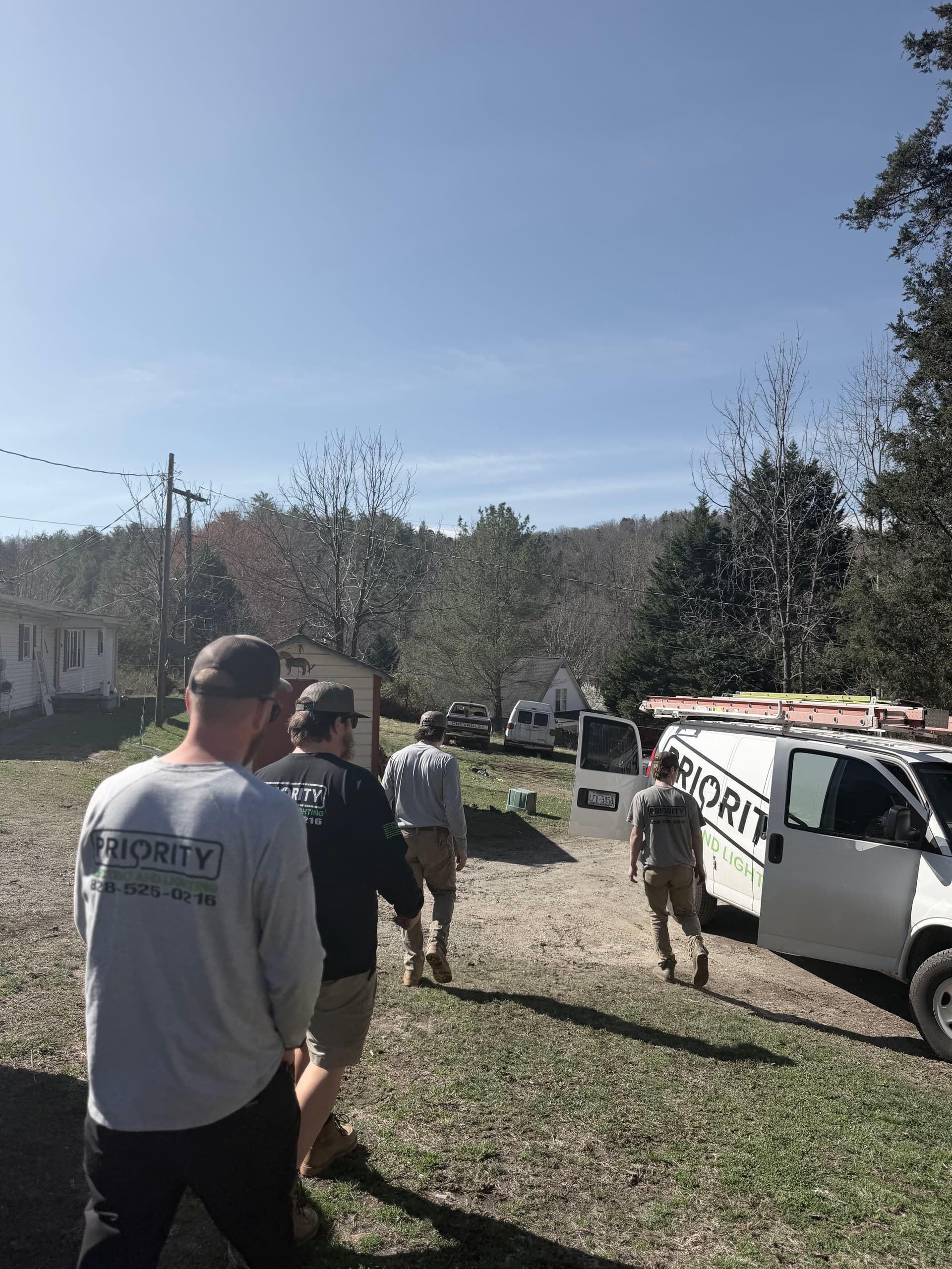 Gallery photos for Busy Day in North Carolina - Outdoor Electrical Projects in Full Swing: Image #6