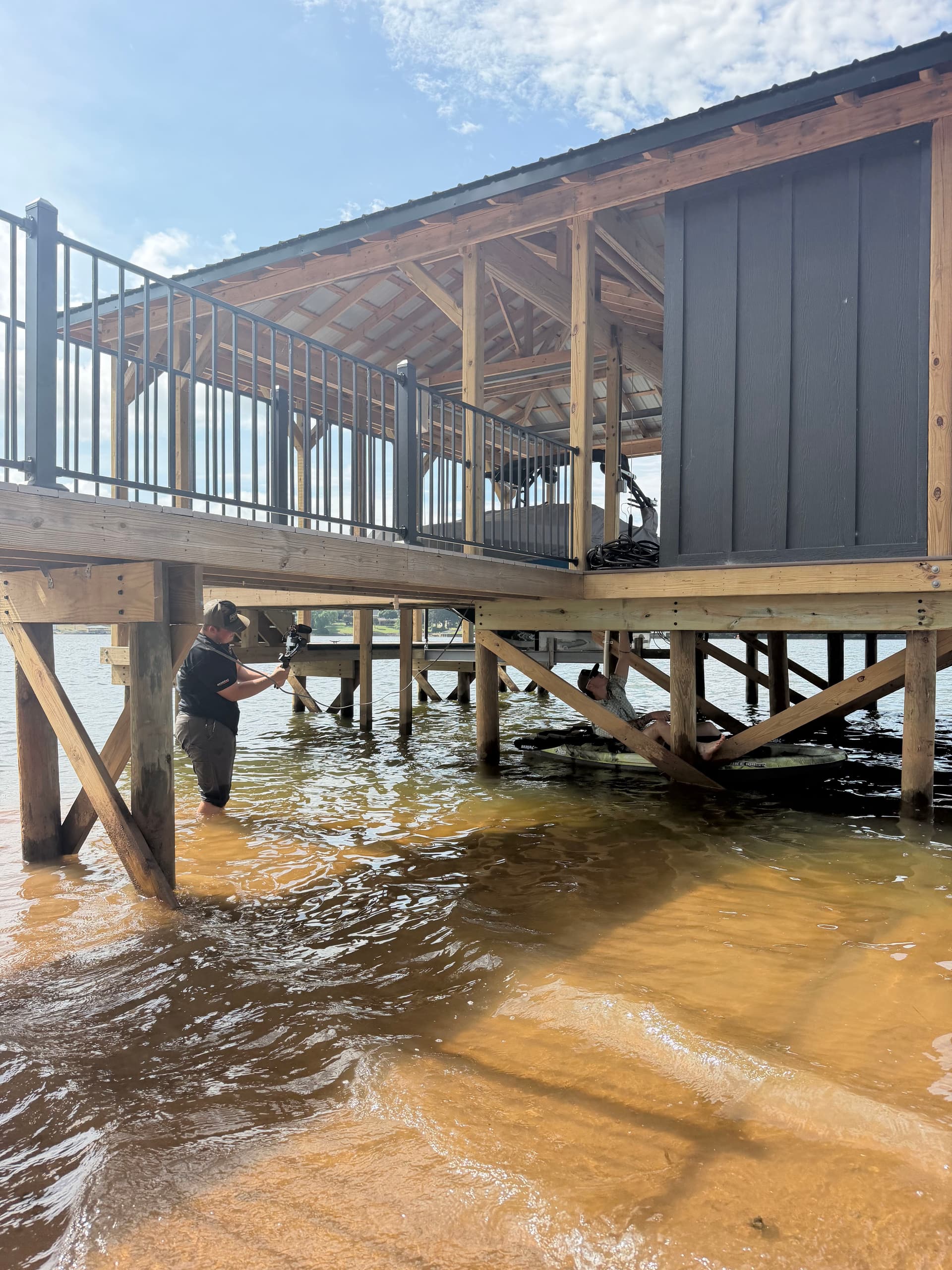 Gallery photos for Dock Power and Lighting Work Done Right at the Water's Edge: Image #3
