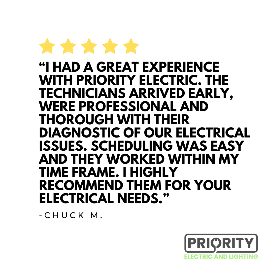 Five-Star Customer Experience with Priority Electric and Lighting image