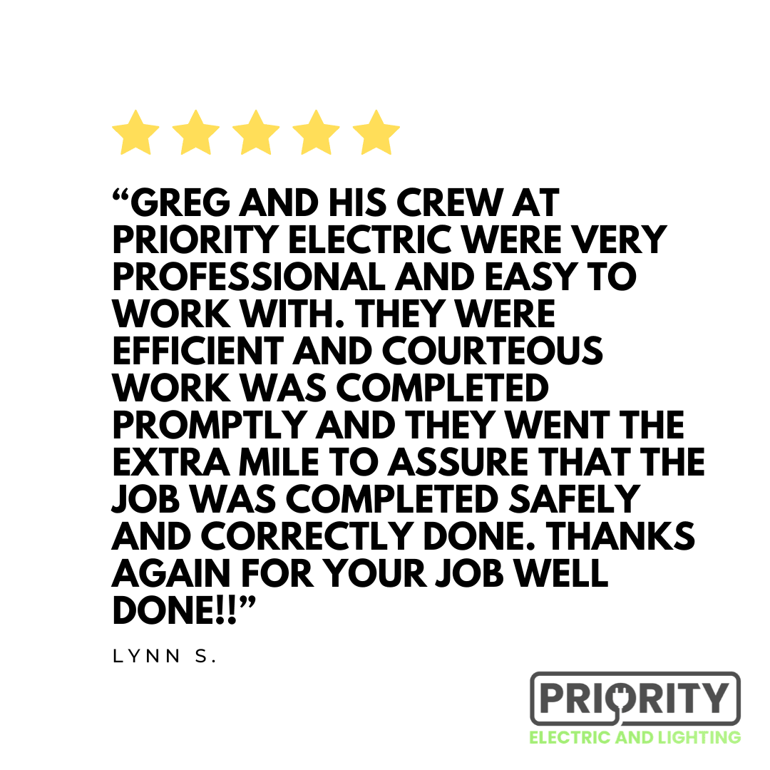Priority Electric and Lighting Celebrated for Exceptional Service image