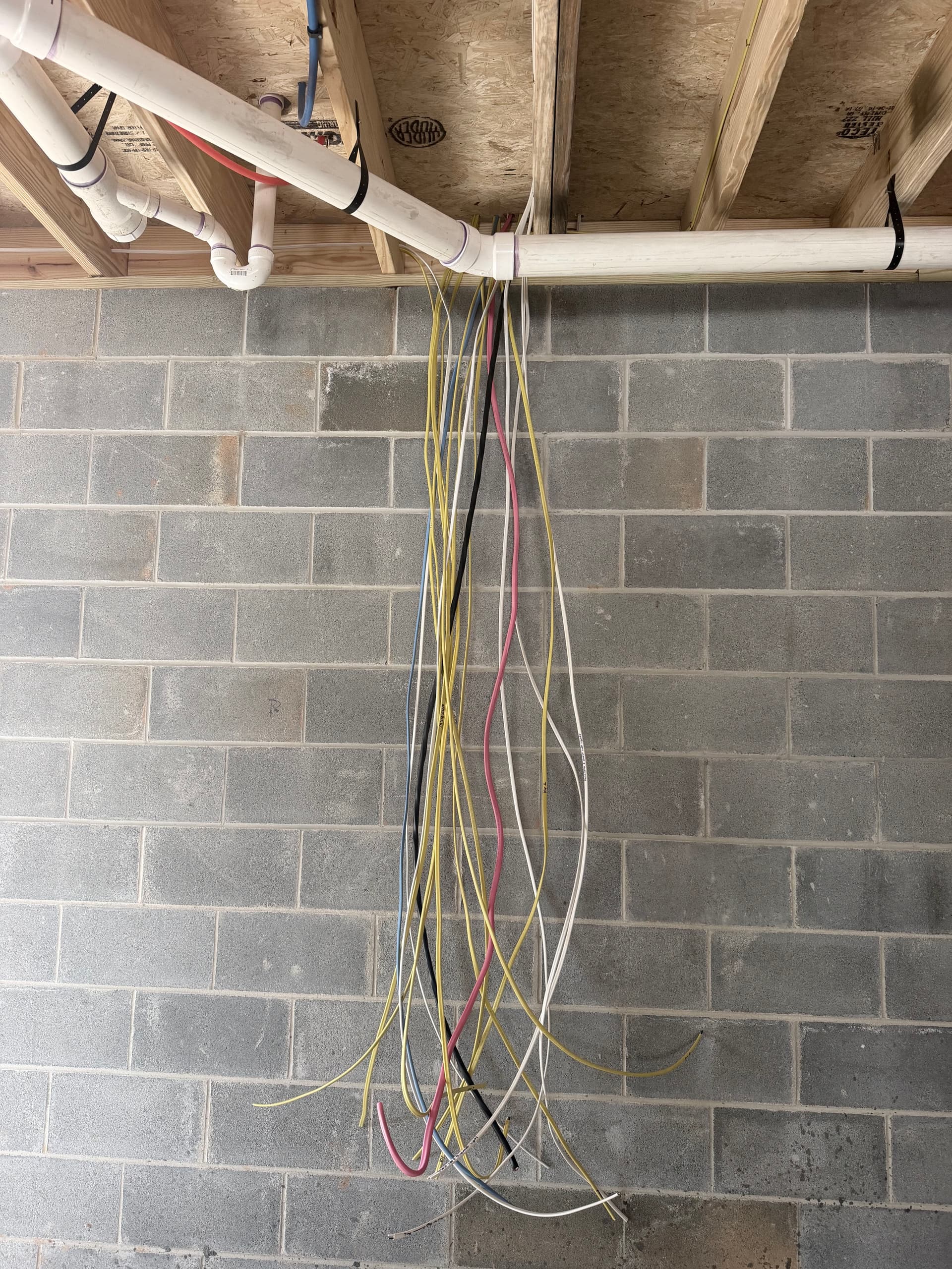 Gallery photos for New Home Wiring in Progress on This Two-Story Build: Image #2