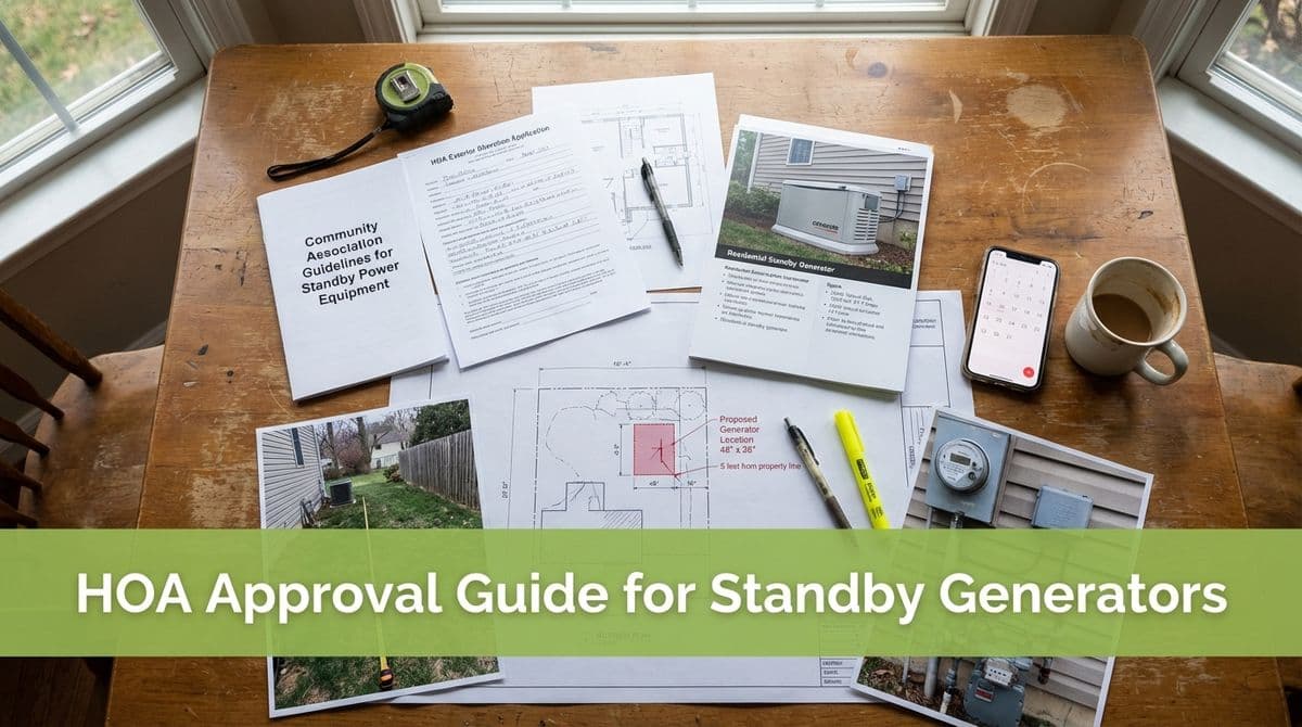 HOA Approval Guide for Home Standby Generators image