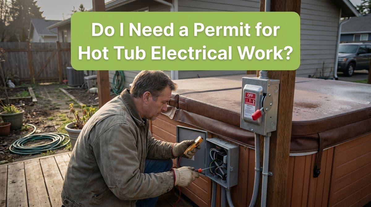 Featured post - Do I Need a Permit for Hot Tub Electrical Work?